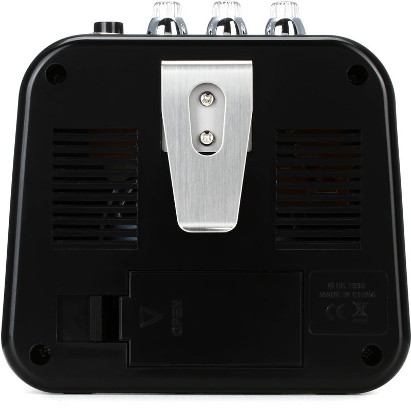 Danelectro Honeytone N-10 Guitar Mini Amp, Black with belt clip - Image 3